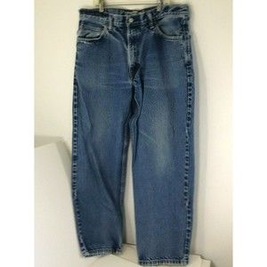 Vintage Mens Levi Strauss & Co. 550 Relaxed Fit Red Tab Jeans Tag Size 36x30